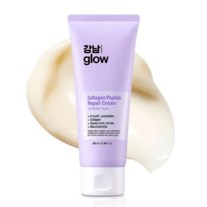 Collagen Peptide Repair Cream - Face Moisturizer with Collagen Peptides and Niacinamide, Day and Night Cream with Retinol, Korean Skin Care (3.38 fl.oz / 100ml)