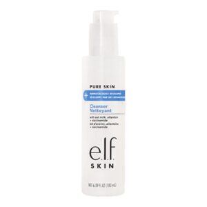 e.l.f. SKIN Pure Skin Cleanser, Non-Foaming Gentle Daily Face Wash For Sensitive Skin, Removes Impurities Without Irritation, Vegan & Cruelty-Free