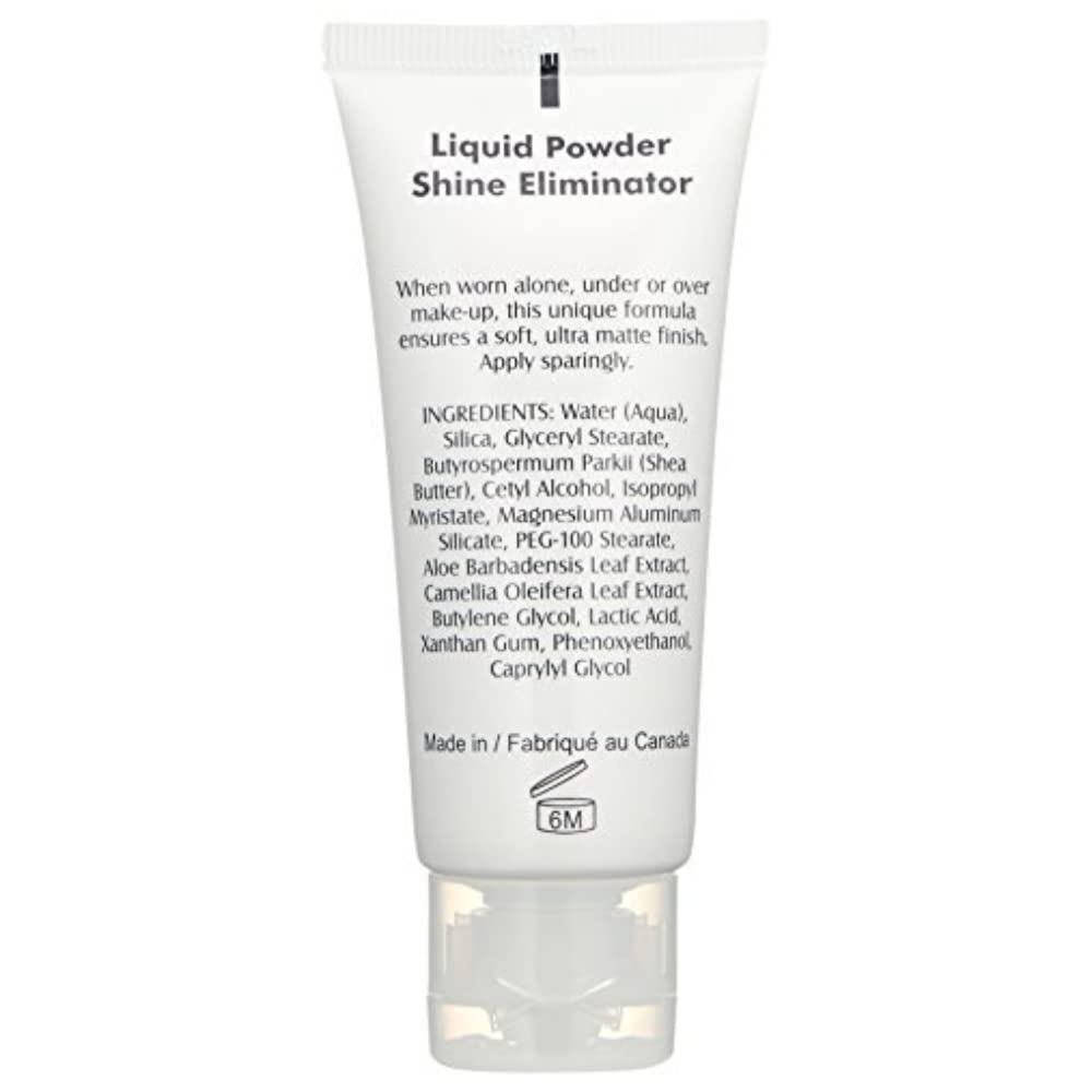 MËNAJI Liquid Powder Shine Eliminator- Moisturizer & Lightweight Liquid Primer Powder for Men - Mens Makeup- Transparent - 1.25 Oz - Image 7