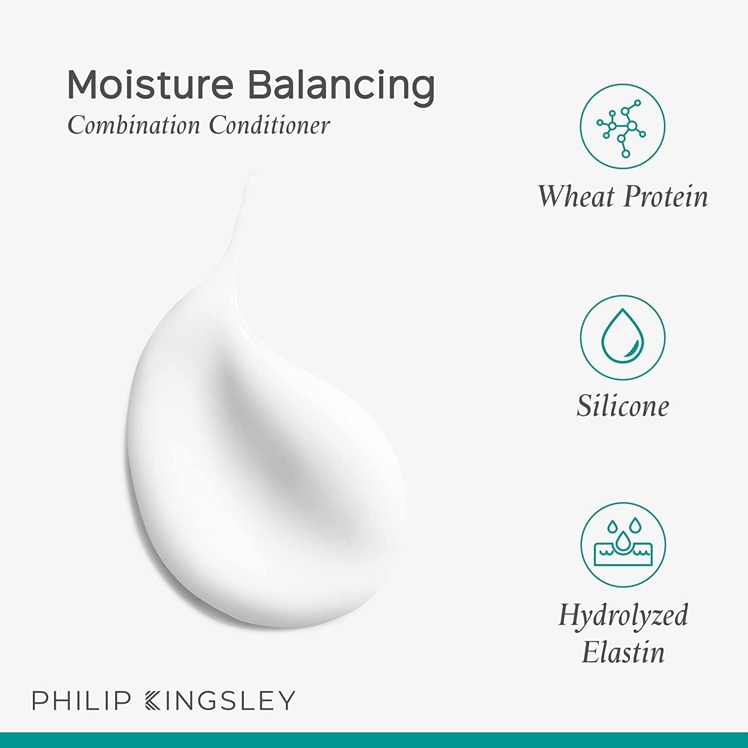 Philip Kingsley Moisture Balancing Combination Shampoo for Dry Oily Hair 2.5 oz - Image 3