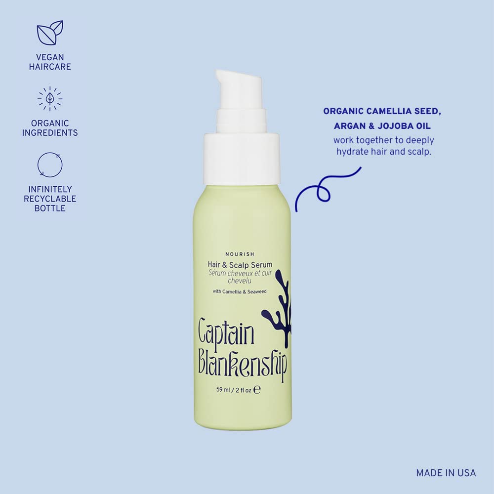 Captain Blankenship Hydrating Conditioner 10 Fl Oz and Hair & Scalp Serum 2oz - Image 4