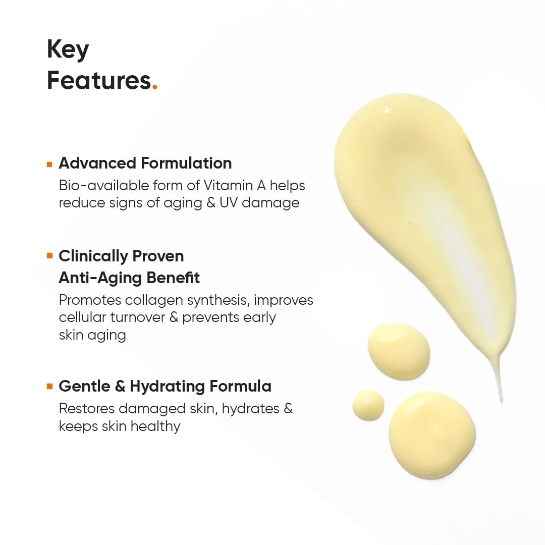 Minimalist 2% Retinoid Anti Aging Night Cream for Wrinkles & Fine Lines | Improves Skin Elasticity, Stimulates Collagen Production for Radiant & Glowing Skin | 1 Fl Oz / 30 ml - Image 8