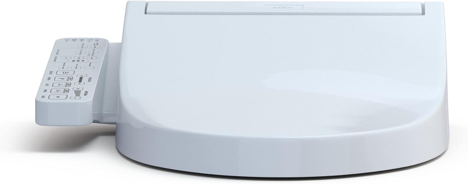 TOTO SW3074#01 WASHLET C2 Electronic Bidet Toilet Seat with PREMIST and EWATER+ Wand Cleaning, Elongated, Cotton White - Image 31