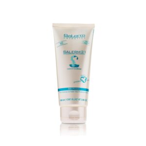 SALERM - Instant Hair Conditioner 21 Silk Protein - 100 ml - Leave-In or Rinse-Out Conditioner - with Silk Proteins - Heat Protector and Hydrating