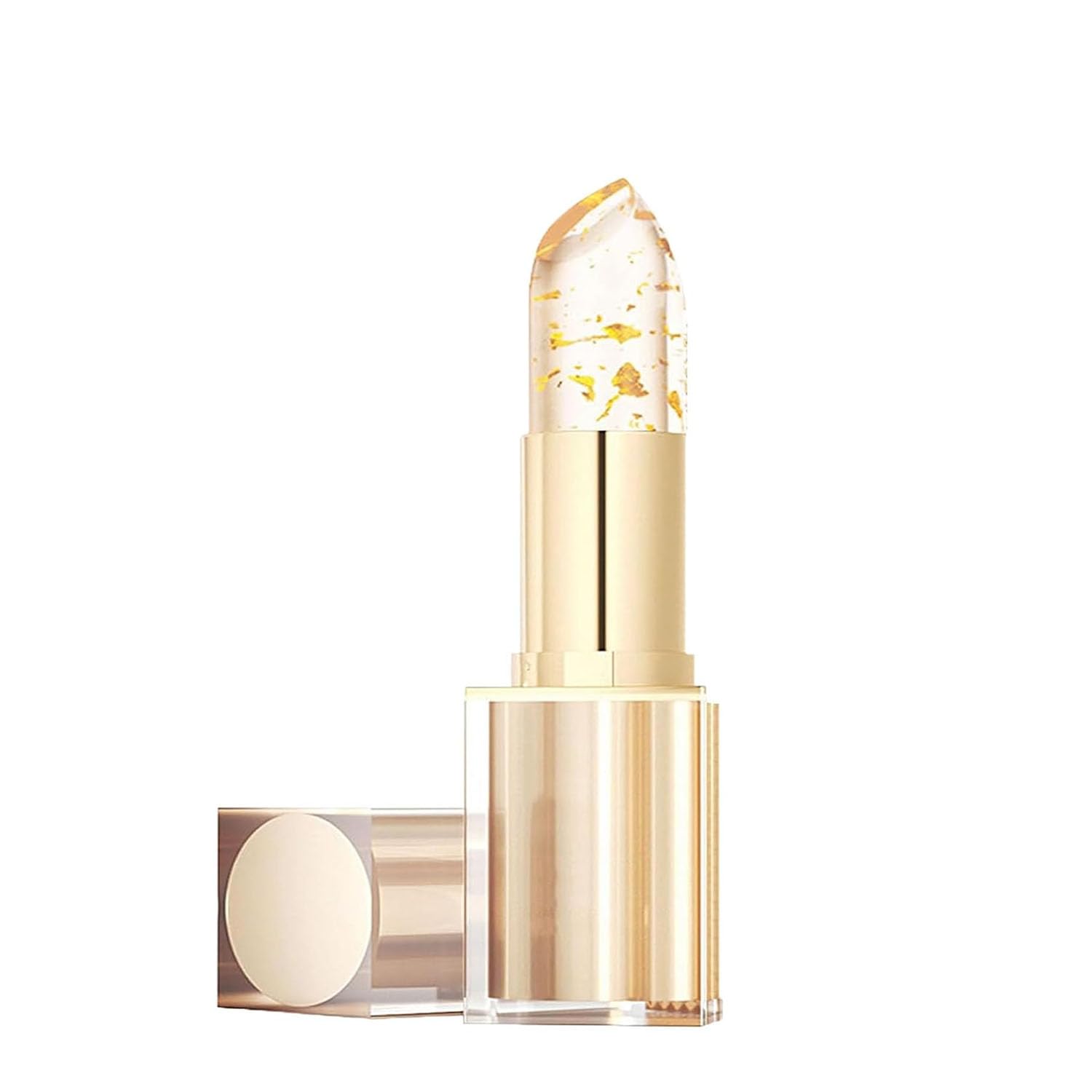 Transfer Color Changing Lipstick, Gold Crystal Color Changing Lipstick, Long Lasting Nutritious Lip, Magic Temperature Color Change Lip