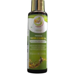 Premium Tress Care Oil – Herbal Scalp & Hair Oil for Stronger, Shinier Hair – Nourishing Ayurvedic Blend – 100ml