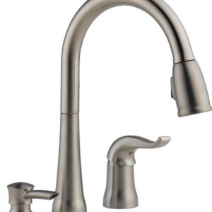 Delta 16970-SSSD-DST Kate Kitchen Faucet, Overall Height: 14-5/16, Stainless