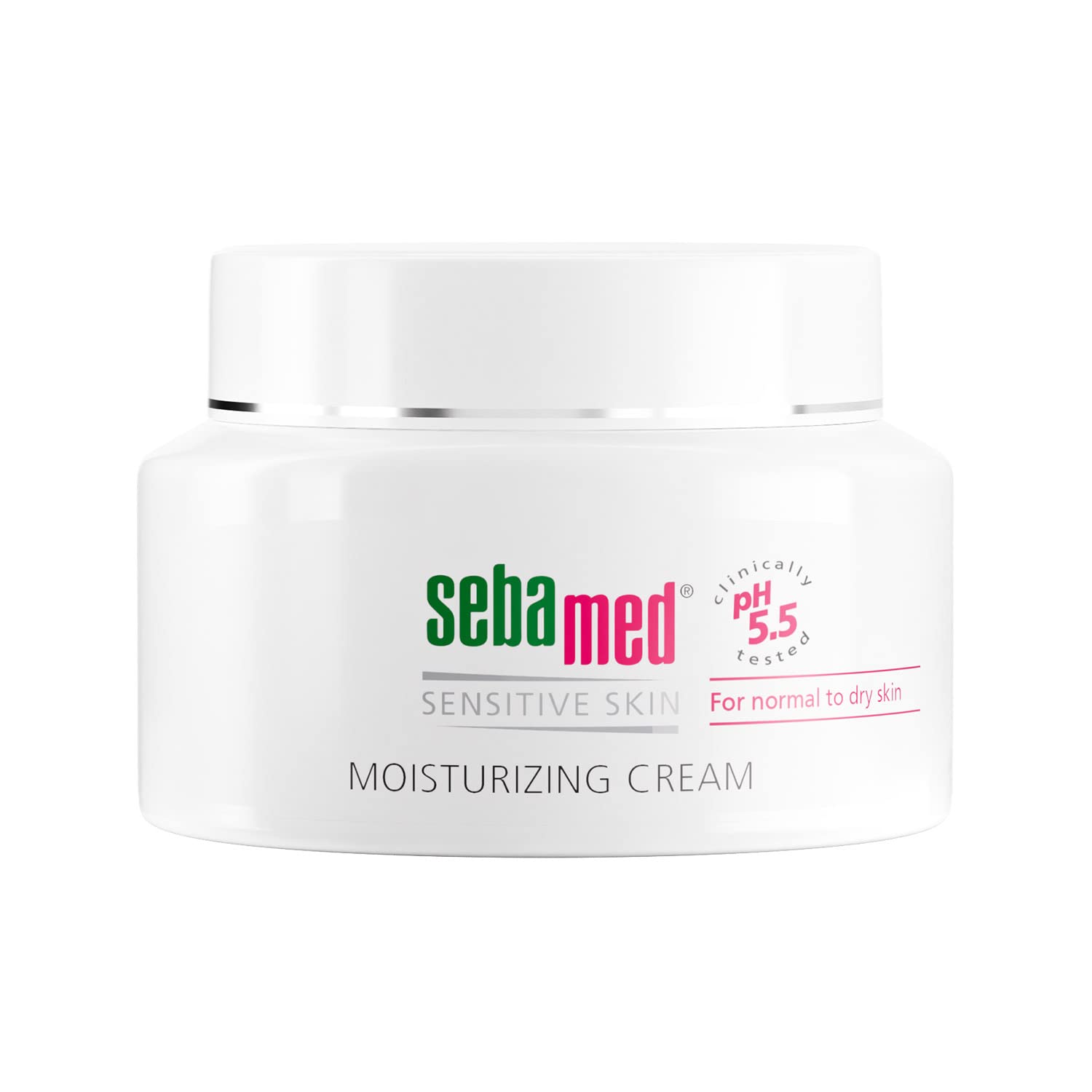 Sebamed Moisturizing Face Cream for Sensitive Skin Antioxidant pH 5.5 Vitamin E Hypoallergenic 2.6 Fluid Ounces (75mL) Ultra Hydrating Dermatologist Recommended Moisturizer