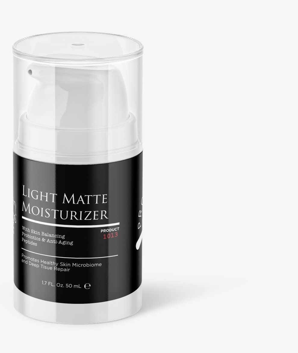 Probiotic Action® Light Matte Moisturizer - Probiotic help prevent Acne, Rosacea, and Eczema. The Probiotic and Peptide Maintains the glow, softness, and tightness of clear skin. - Image 5