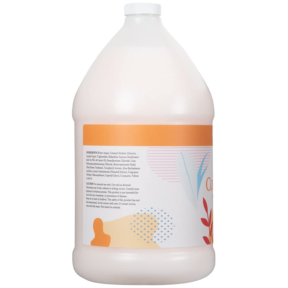 Ginger Lily Farms Botanicals Moisturizing Conditioner for All Hair Types, Coco Mango, 100% Vegan & Cruelty-Free, Coconut Mango Scent, 1 Gallon Refill - Image 2
