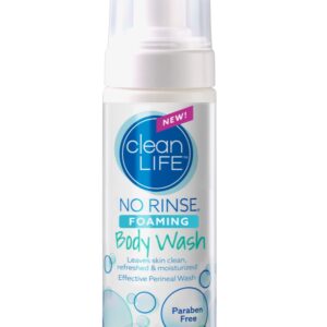 No-Rinse Foaming Body Wash, 8 fl oz: The Original Formulas, Leaves Skin Clean, Refreshed and Moisturized - Effective Perineal Wash in a Rinse-Free Formula