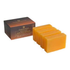 Kojic Acid Dark Spot Remover Soap Bars with Vitamin C, Retinol, Collagen, Turmeric - Original Japanese Complex Infused with Hyaluronic Acid, Vitamin E, Shea Butter, Castile Olive Oil (4)