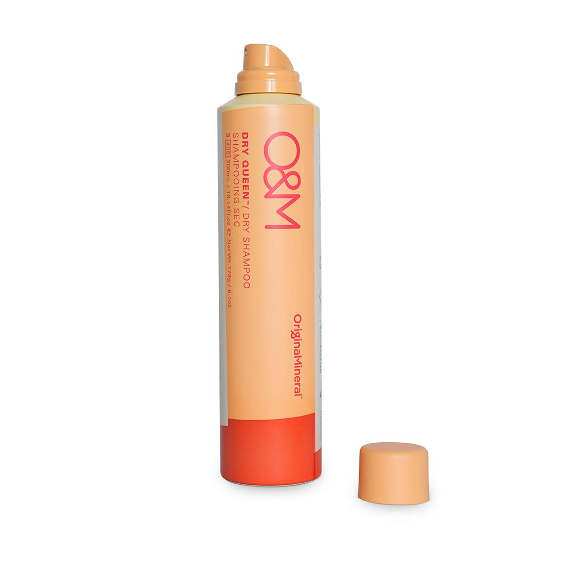 O&M Dry Queen Dry Shampoo - 300ml - Clean From Sulfates, Parabens, Silicones, MIT, Phthalates, Triclosan, Propylene Glycol & Gluten, PETA Certified Vegan & Cruelty Free - Image 2