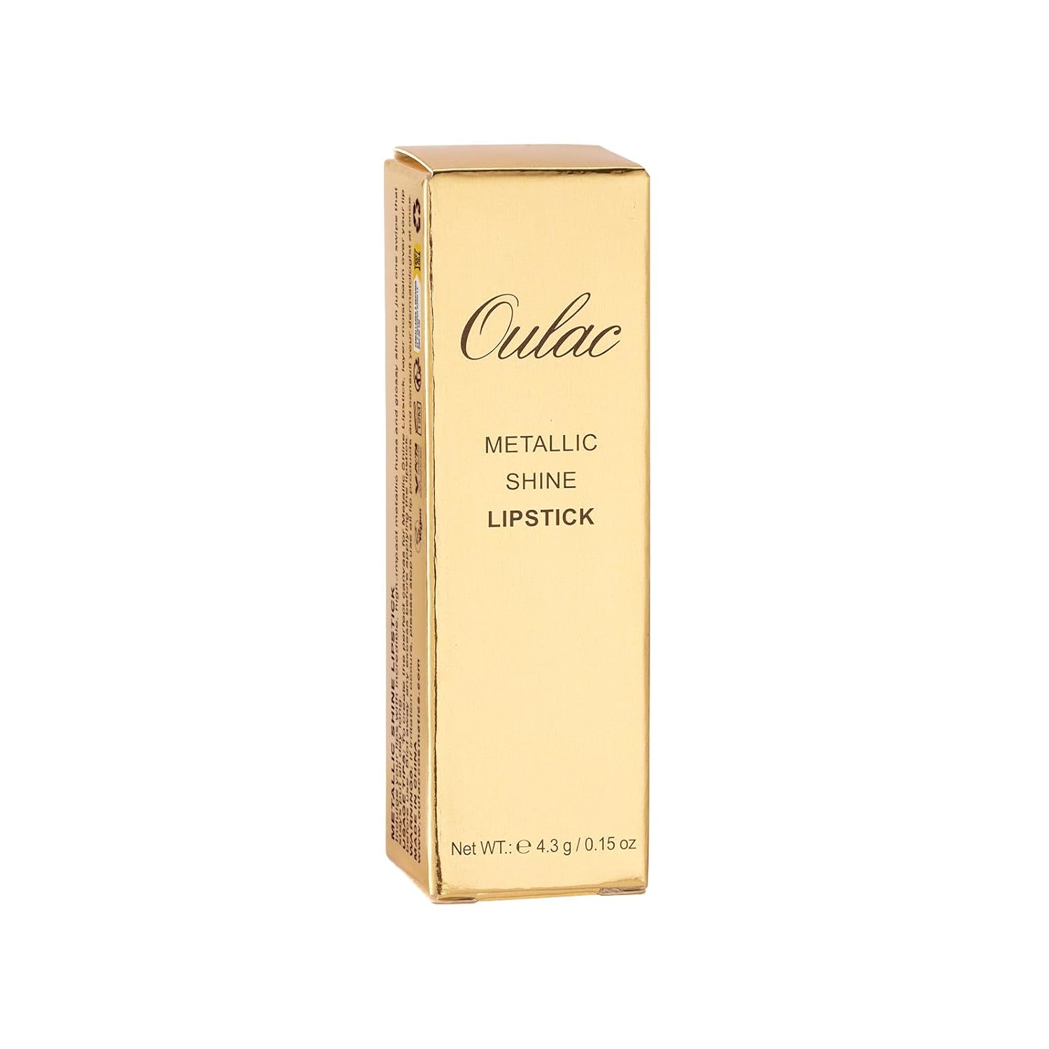 Oulac Matte Nude Peach Lipstick with Glow Metallic Finish - Vegan Lipstick for Women, Creamy Texture, Hydrating Clean Beauty Formula, High-End Magnetic Hook Design, GM06 Hugs - Image 9