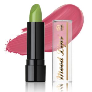 Color Changing Lipstick | Long Lasting 12 Hour Wear | Aloe Vera Moisturizing & Hydrating | Made in USA | Green