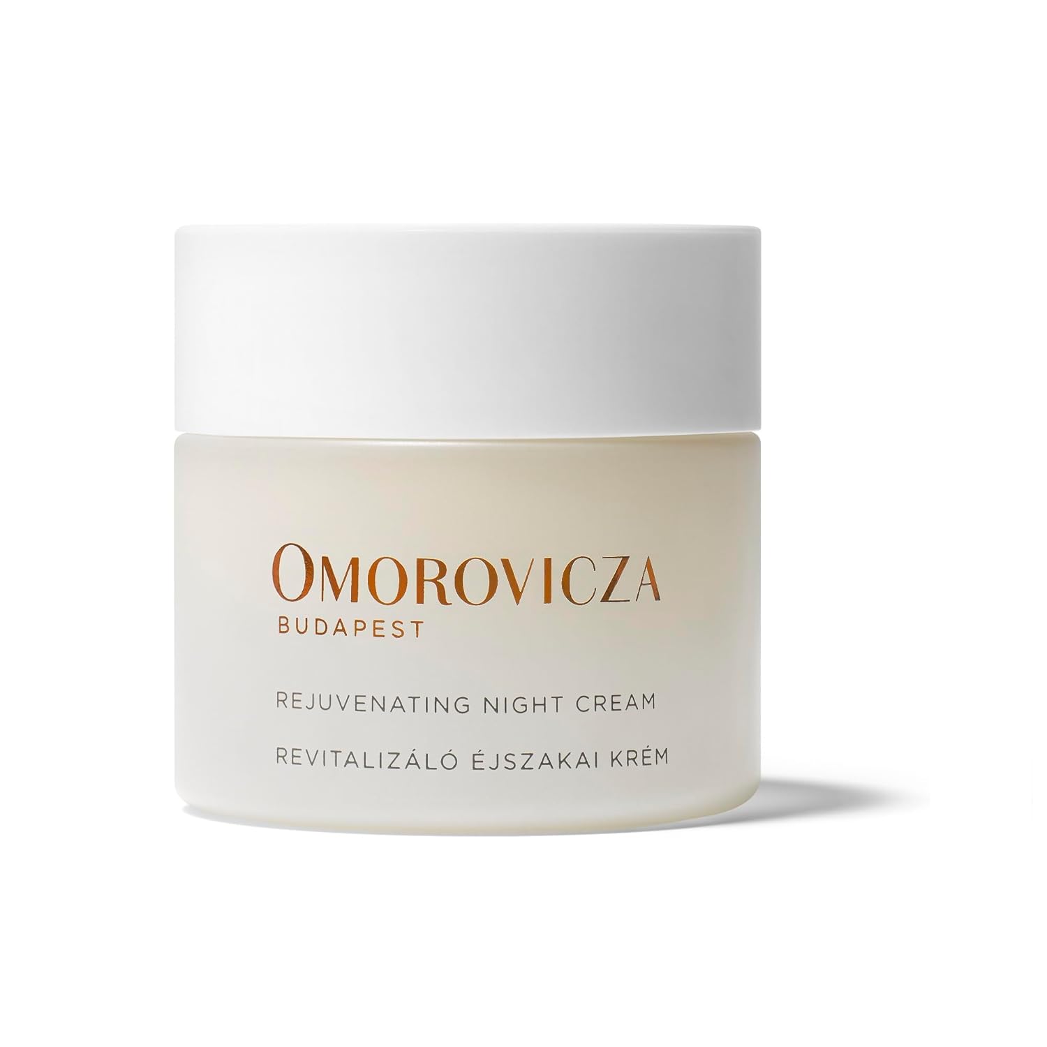 Omorovicza Rejuvenating Night Cream (1.7 oz), Restorative Night Moisturizer for Face, with Hazelnut Peptide and Plum Almond Oil, Overnight Face Mask to Plump, Nourish & Smooth Fine Lines