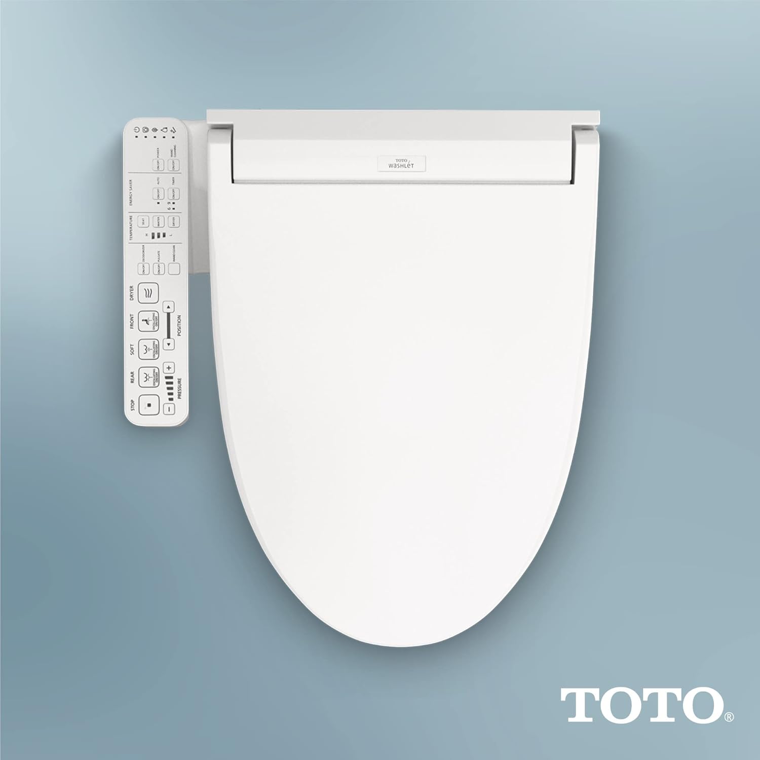 TOTO SW3074#01 WASHLET C2 Electronic Bidet Toilet Seat with PREMIST and EWATER+ Wand Cleaning, Elongated, Cotton White - Image 28