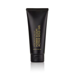 Prorituals Power Sculpt Active Hold Gel- Hair Styling Powder Gel, Classic Light Hold- Hair Pomade For Men with Aloe and Almond Oil, Hair Gel For Men, 6.8 Oz