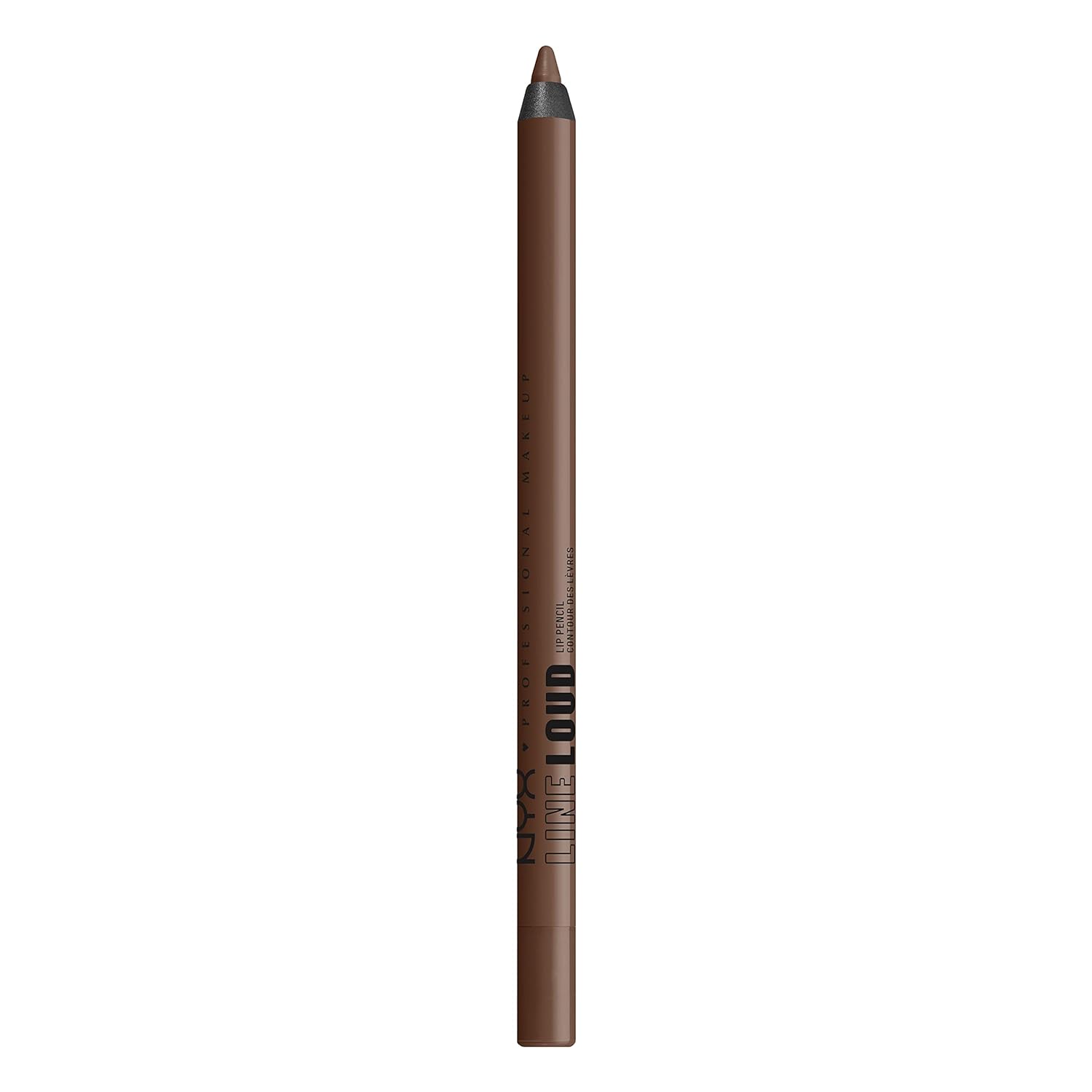 NYX PROFESSIONAL MAKEUP Line Loud Lip Liner, Longwear and Pigmented Lip Pencil with Jojoba Oil & Vitamin E - Rebel Kind (Chocolate Brown) - Image 9