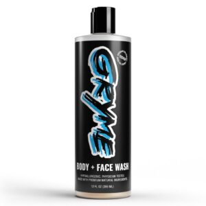 2-in-1 Kids Body Wash and Face Wash | Natural, Sensitive Body Soap | Preteens Ages 8-12 or All Ages | Plant Based, Gentle Kids Skin Care - Fast Head-to-Toe Moisturizing Shower Gel Wash | 12 oz