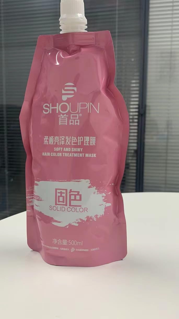 Hair Color Treatment Mask Non-Steaming Baking Cream Repair Hair Conditioner no Of Silicone Oil, Easy To Use (500ml) - Image 7