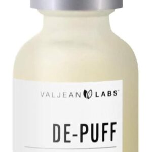 Valjean Labs DePuff Eye Serum | Caffeine + Collagen | Helps to Reduce Under Eye Puffiness and Combat Signs of Aging | Paraben Free, Cruelty Free, Made in USA (1 oz)