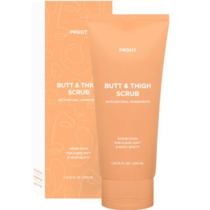 Butt Scrub Wash | Booty Scrub Body Exfoliator for Acne, Ingrown Hair, Bikini & Razor Bump | Exfoliating Butt Scrub for All Skin Type | Butt Scrub Wash for Body Acne and Razor Bump | Butt Acne Scrub