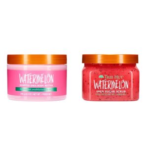 Tree Hut Watermelon Scrub & Whipped Body Butter Bundle