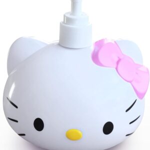 HandyCute® Hello Kitty Soap Dispenser, Great for Shampoo, Detergent & Disinfectants, Kitty Cat Kawaii Foaming Soap Dispenser, Gift for Hello Kitty Fans