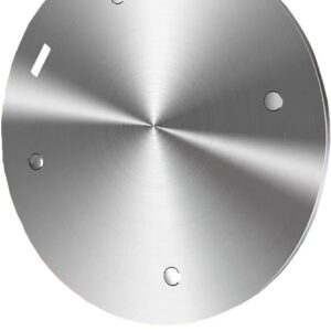 11inch Heat Diffuser Plate, Grouarty Stainless Steel Cooking Induction Adapter Simmer Plate for Electric Gas Glass Cooktop Hob Ring, Induction Cooktop Converter Plate With Handle