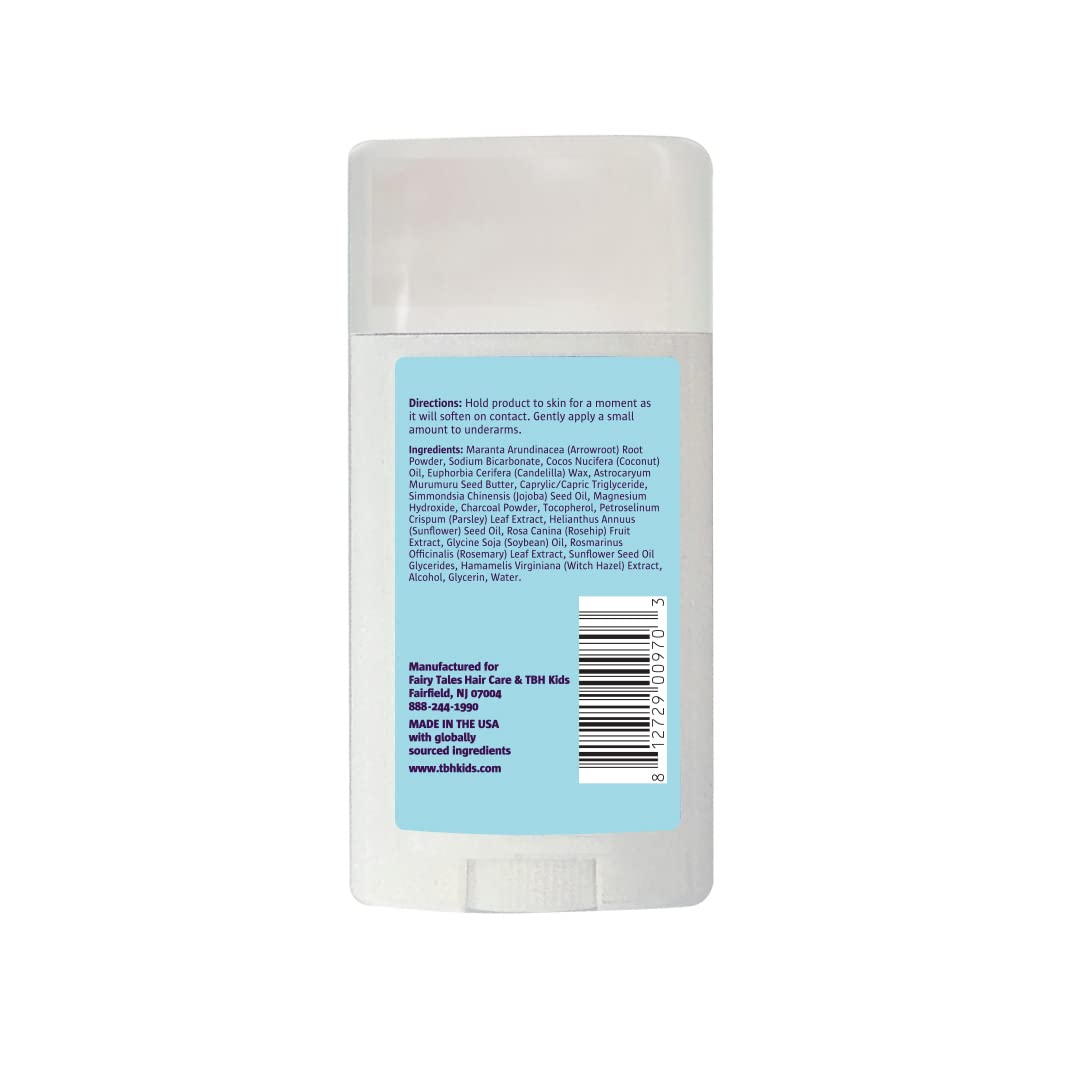 TBH Kids Unscented Natural Aluminum Free Deodorant for Girls & Boys - 3 Pack - Image 2