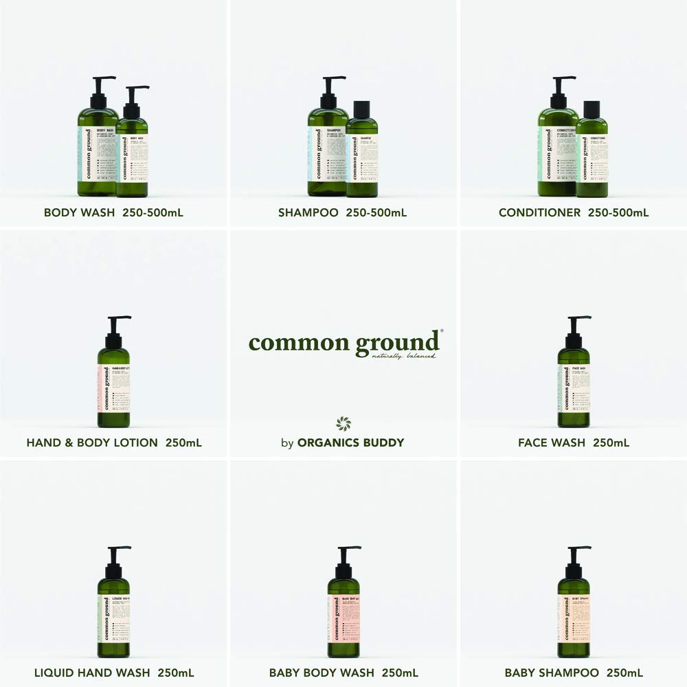 COMMON GROUND All Natural Body Wash - Paraben & Cruelty Free, Organic, Vegan, Plant-Based, Botanical Scent & Avocado Oil Extracts - All Skin Types, Men & Women, Sensitive - Image 9