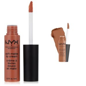 NYX PROFESSIONAL MAKEUP Soft Matte Lip Cream Bundle - Abu Dhabi & London Matte Lipstick Shades (2-pack)