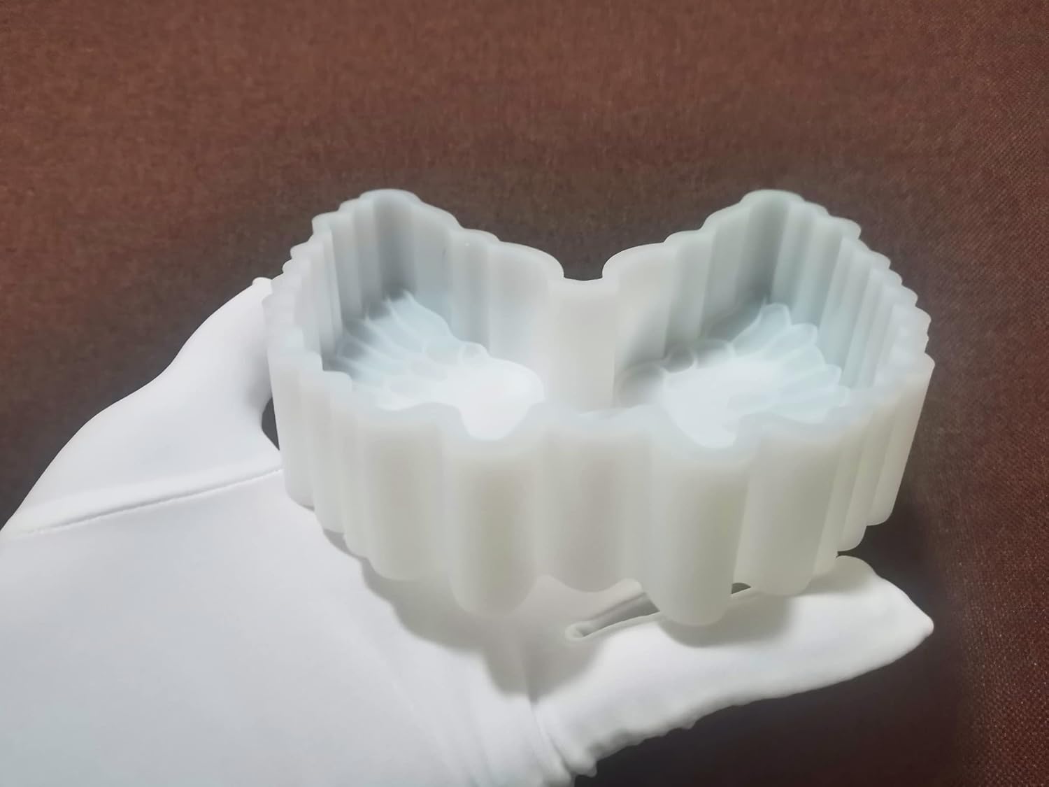 Angel Wings Car Freshie Mold, Candle Making Epoxy Resin Mould, Soap Silicone Molds for Aroma Beads Mould-Oven Safe【Upgraded Soft Material】- XL Size - Image 5
