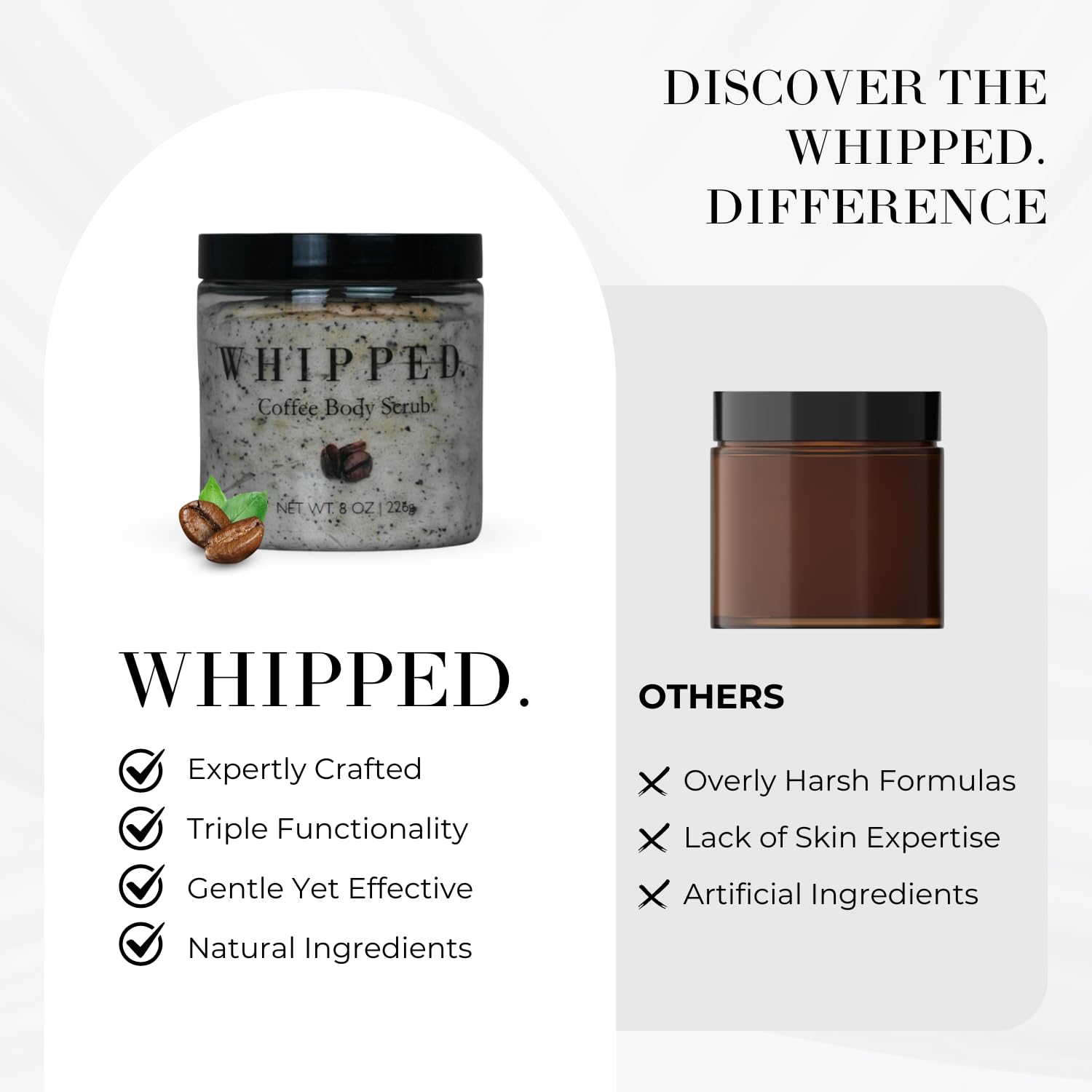 Exfoliating Coffee Body Scrub 8 oz for Smooth, Invigorated Skin - Image 4