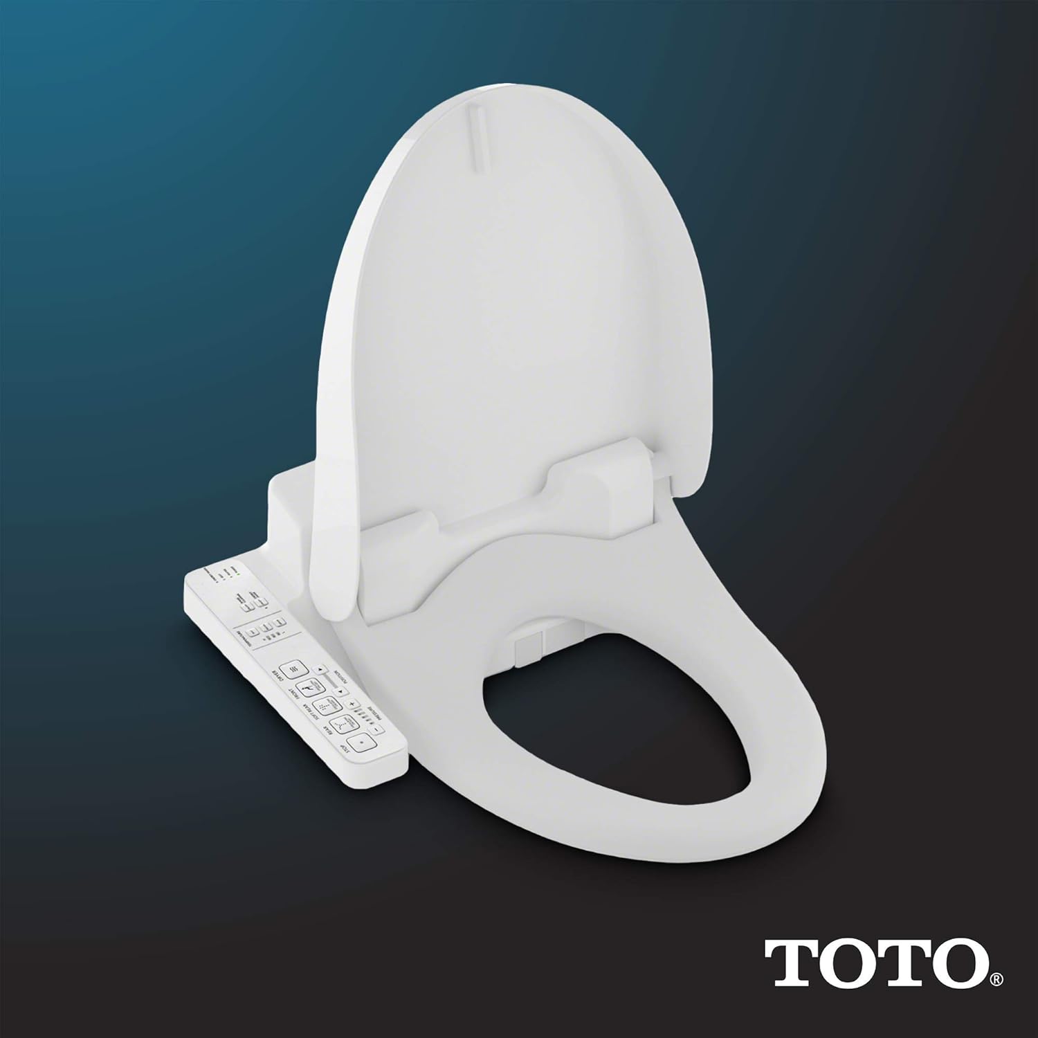 TOTO SW2034#01 C100 Electronic Bidet Toilet Cleansing Water, Heated Seat, Deodorizer, Warm Air Dryer, and PREMIST, Elongated, Cotton White - Image 20