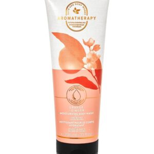Orange Ginger Moisturizing Body Wash AROMATHERAPY Bath and Body 10 fl oz / 296 mL Fragrance notes: orange oil (invigorates and uplifts) and ginger oil (energizes your senses)