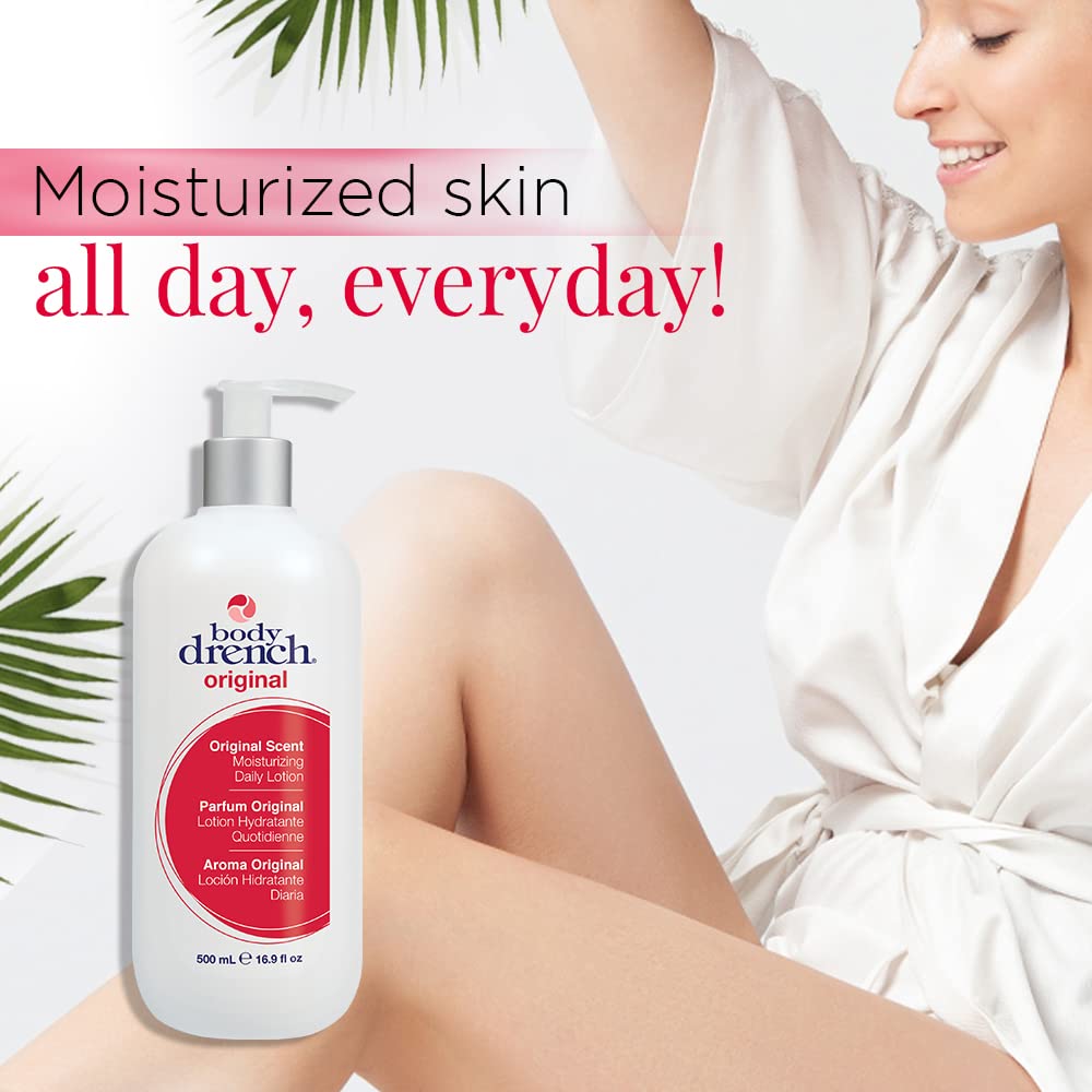 Body Drench 16.9 oz Moisturizing Lotion for All Skin Types - Image 3
