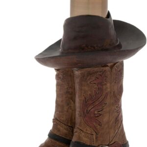Hobby Lobby Cowboy Boots & Hat Soap Dispenser (Brown)