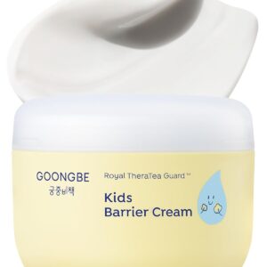Kids' Barrier Cream - Korean Kids Daily Intensive Moisturizing Cream for Face and Body - Improves Skin Barrier & Soothing Rough Skin with Cica and Panthenol - Allergen Free Scent, 6.09 oz.