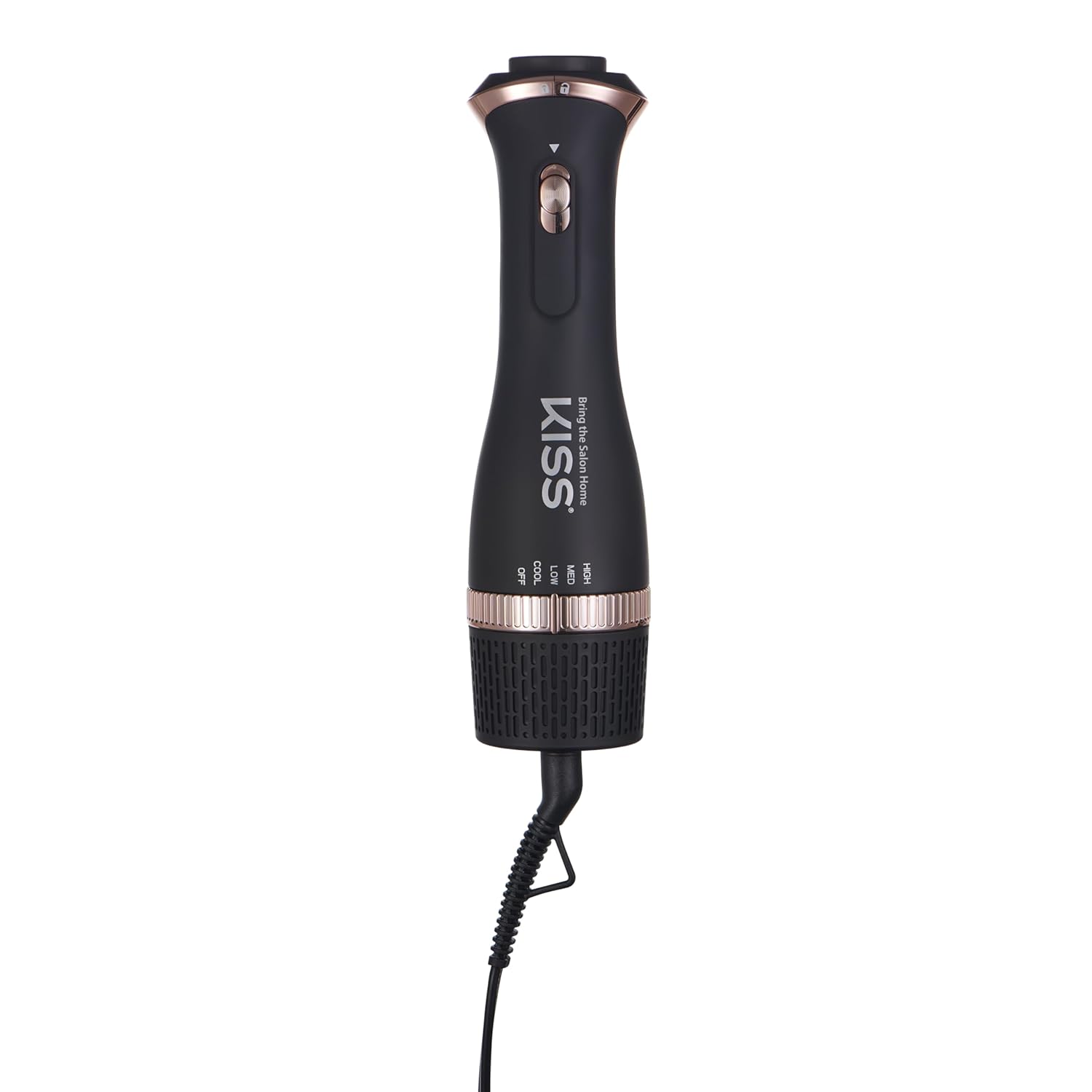 KISS Volume Boosting Hot Air Brush, Maximum Root 3X Ceramic Volumizer & Blow Dryer, One-Step Hair Dryer Brush & Hair Styler, Detachable Waterdrop Shaped Brush Head, Tangle-Free Bristles - Image 10