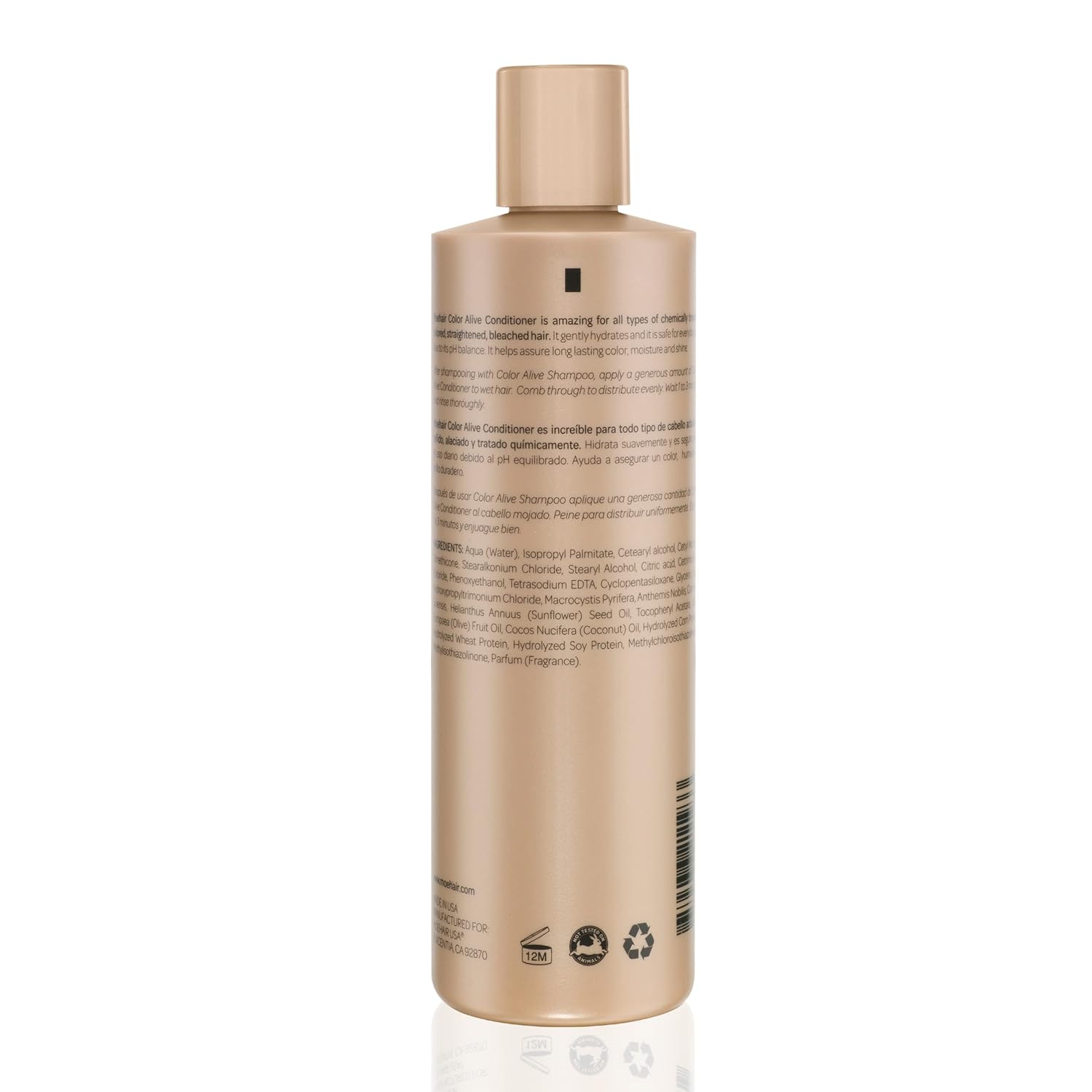 MOEHAIR Color Alive Conditioner | Hydrating & Nourishing | Conditioner for Color Treated Hair | Paraben & Sulfate-Free Conditioner | Reduces Scalp Dryness | Softens & Detangles Hair (12 Fl. Oz) - Image 7