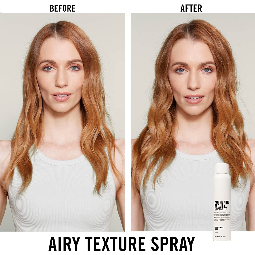 Authentic Beauty Concept Airy Texture Spray | Dry Texturizing Volume Spray | Instant Lift & Effortless Volume | All Hair Types | Heat Protection | Vegan & Cruelty-free | Silicone-free | 5 oz. - Image 4
