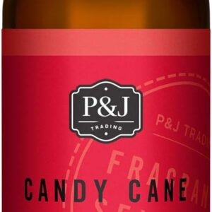 P&J Trading Fragrance Oil | Candy Cane Oil 30ml - Candle Scents for Candle Making, Freshie Scents, Soap Making Supplies, Diffuser Oil Scents