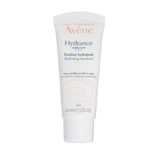Avène Hydrance LIGHT Hydrating Emulsion, Daily Face Moisturizer Cream, Non-Comedogenic, 1.3 Oz