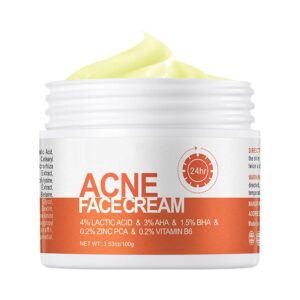 Acne Cream, Acne Spot Cream for Face and Body, Pimple cream Spot, Reduce Cystic for Face, Back & Butt acne Clearing for Teens & Adults (100g)
