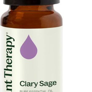 Plant Therapy Clary Sage Essential Oil 100% Pure, Undiluted, Natural Aromatherapy, Therapeutic Grade 10 mL (1/3 oz)
