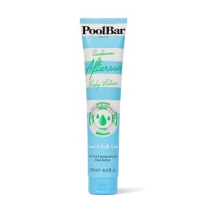 PoolBar Sundowner Aftersun Body Lotion for Women Skin Care, Deep Hydration and Soothing Relief with Coconut & Vanilla Scent, Enriched with Hyaluronic Acid, Shea Butter, and Aloe Vera, 200ml