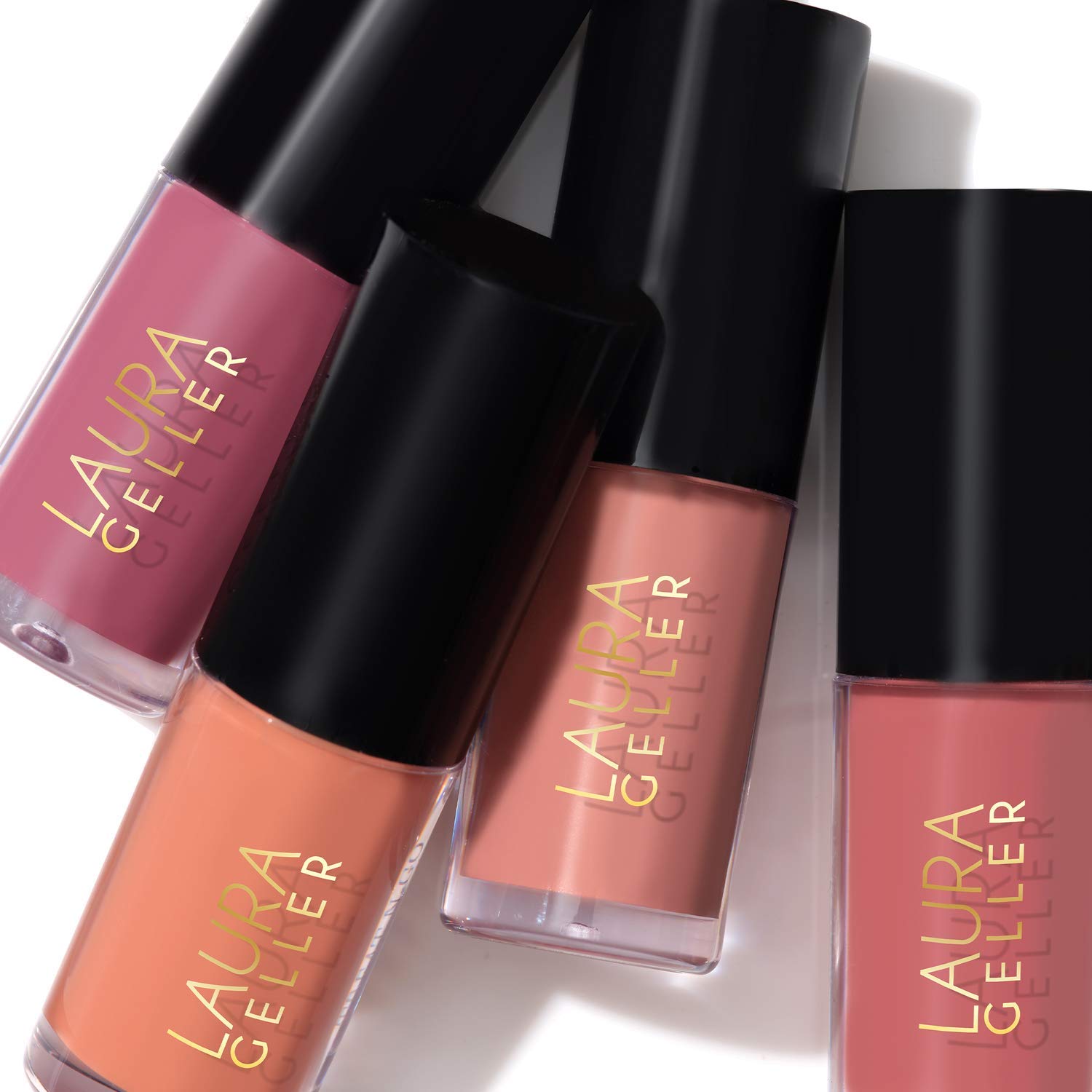 LAURA GELLER NEW YORK Treat-n-Go Tinted Non-Stick Hydrating Lip Oil, Finish Line - Image 4