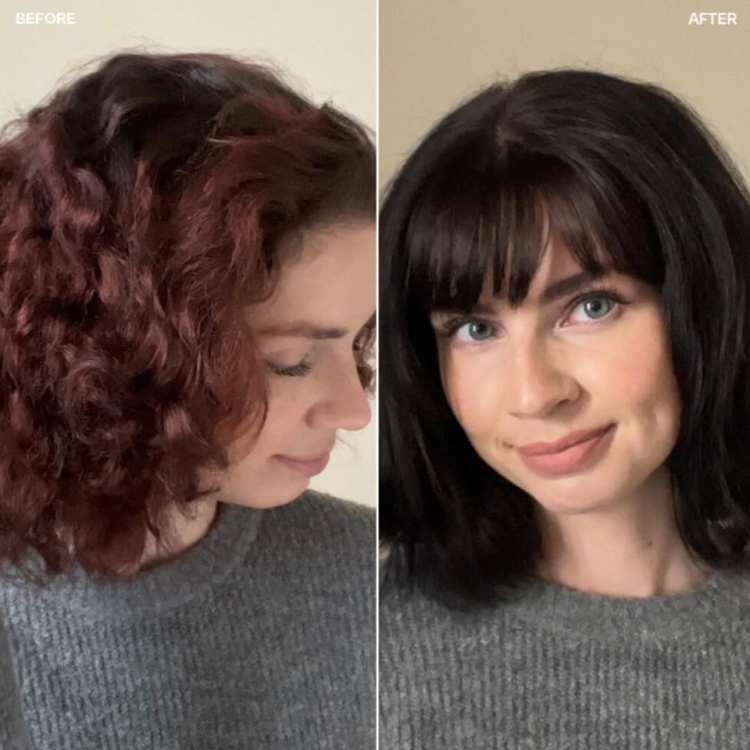 Overtone Color Depositing Semi-Permanent Hair Dye Conditioner - 8 oz For Natural & Color-Treated Hair, Moisturizing Shea Butter & Coconut Oil - Vegan & Cruelty-Free, Espresso Brown - Image 9